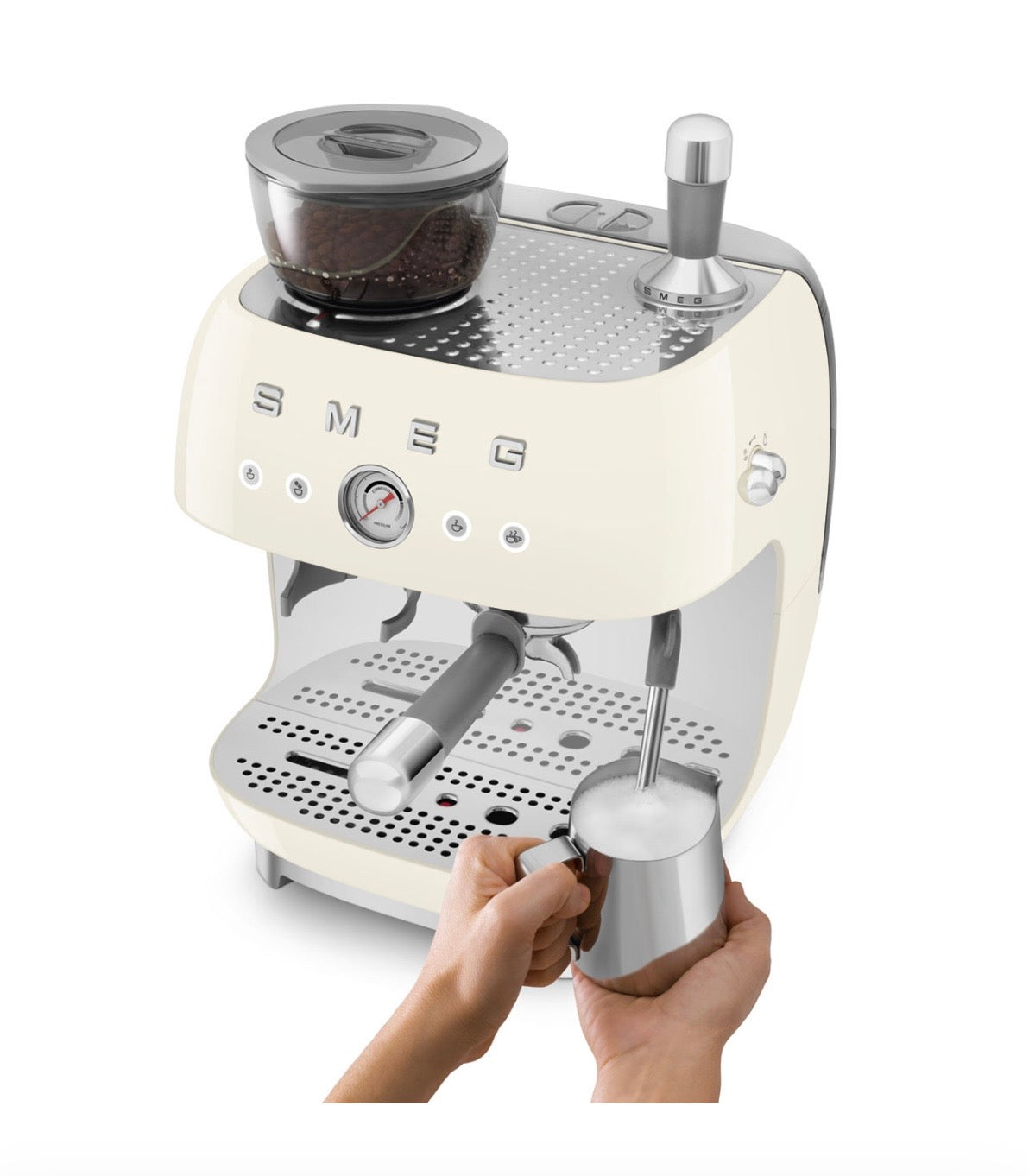 Smeg espressomachine – vooraanzicht