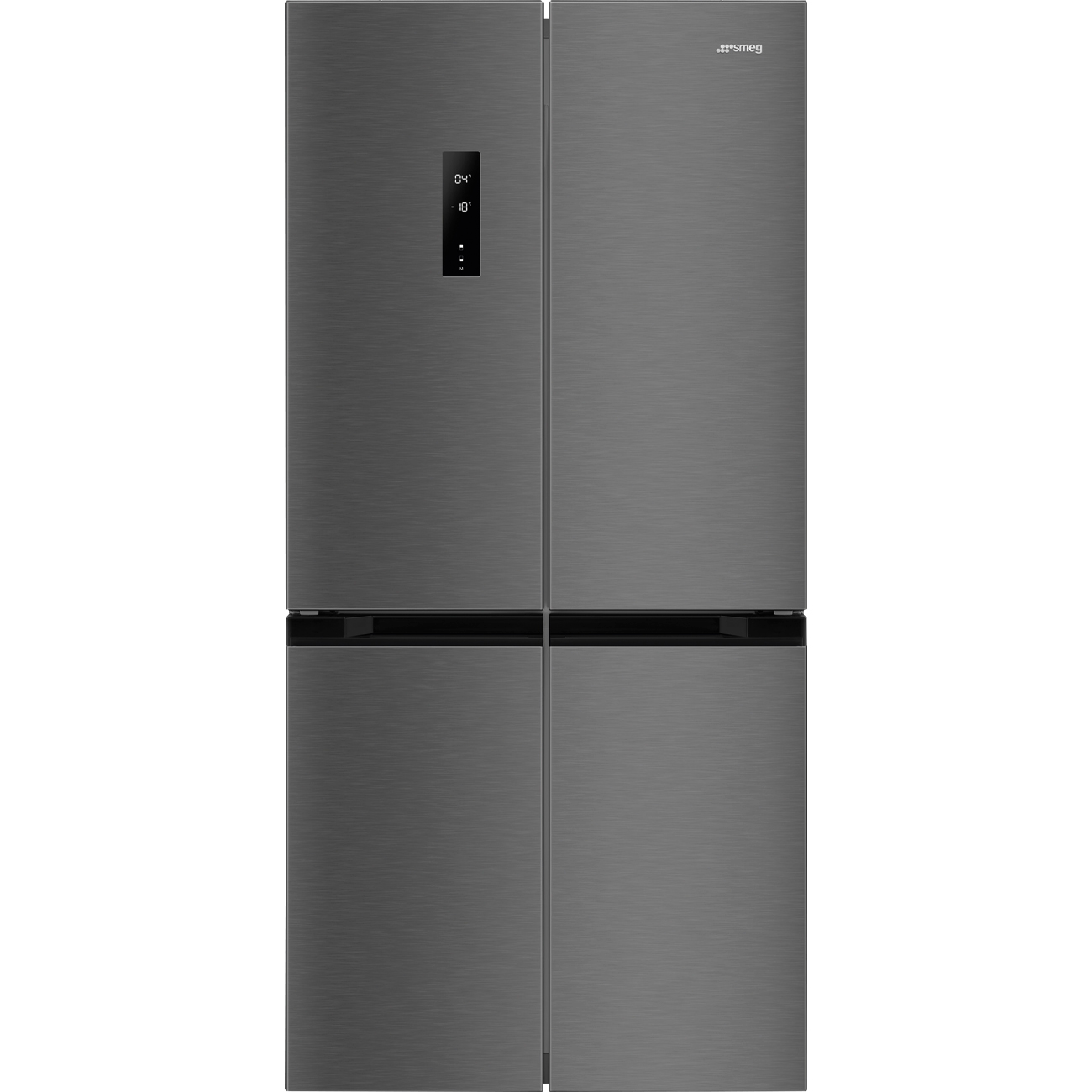 SMEG FQ60XF – portes ouvertes vue intérieure