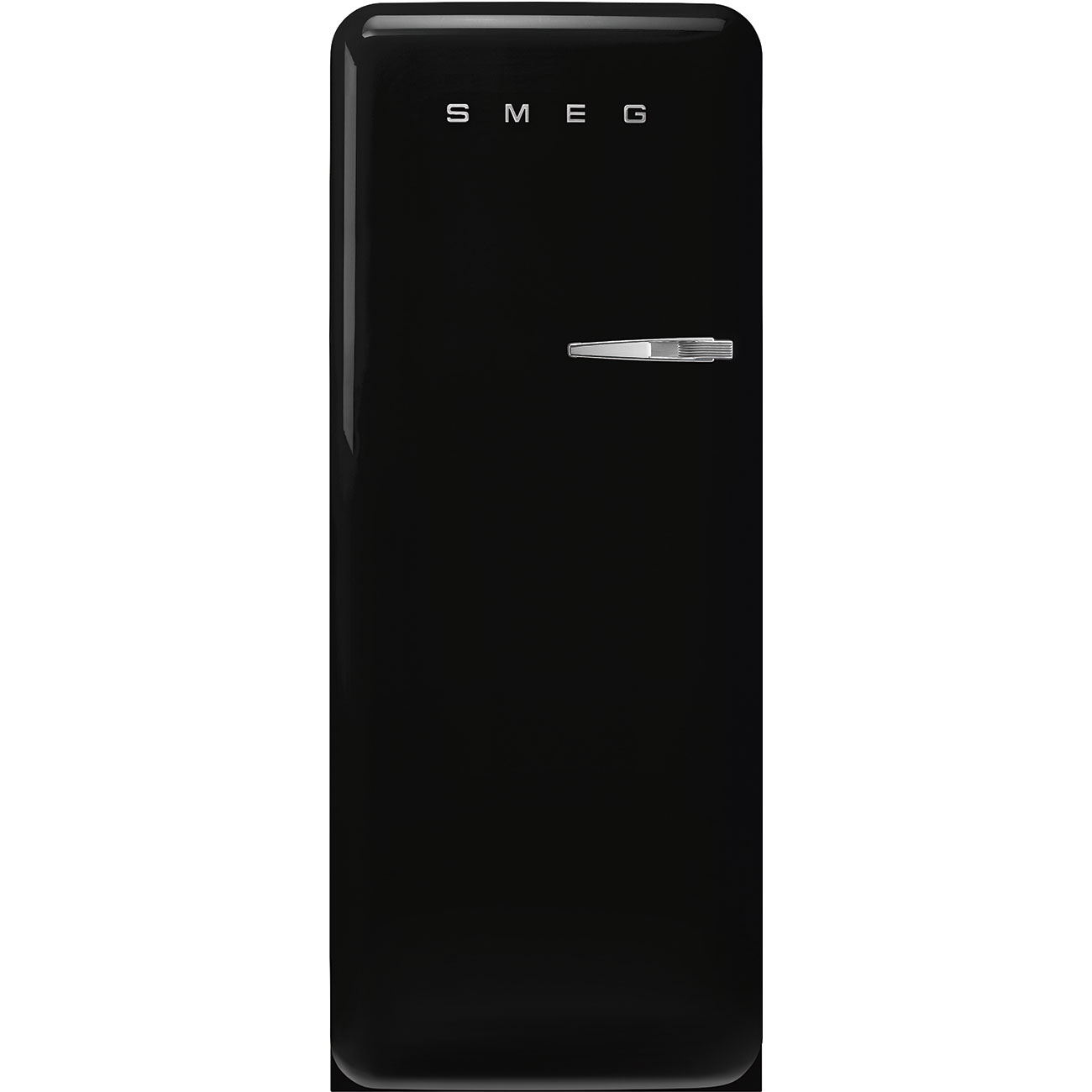 SMEG FAB28 réfrigérateur noir – vue de face