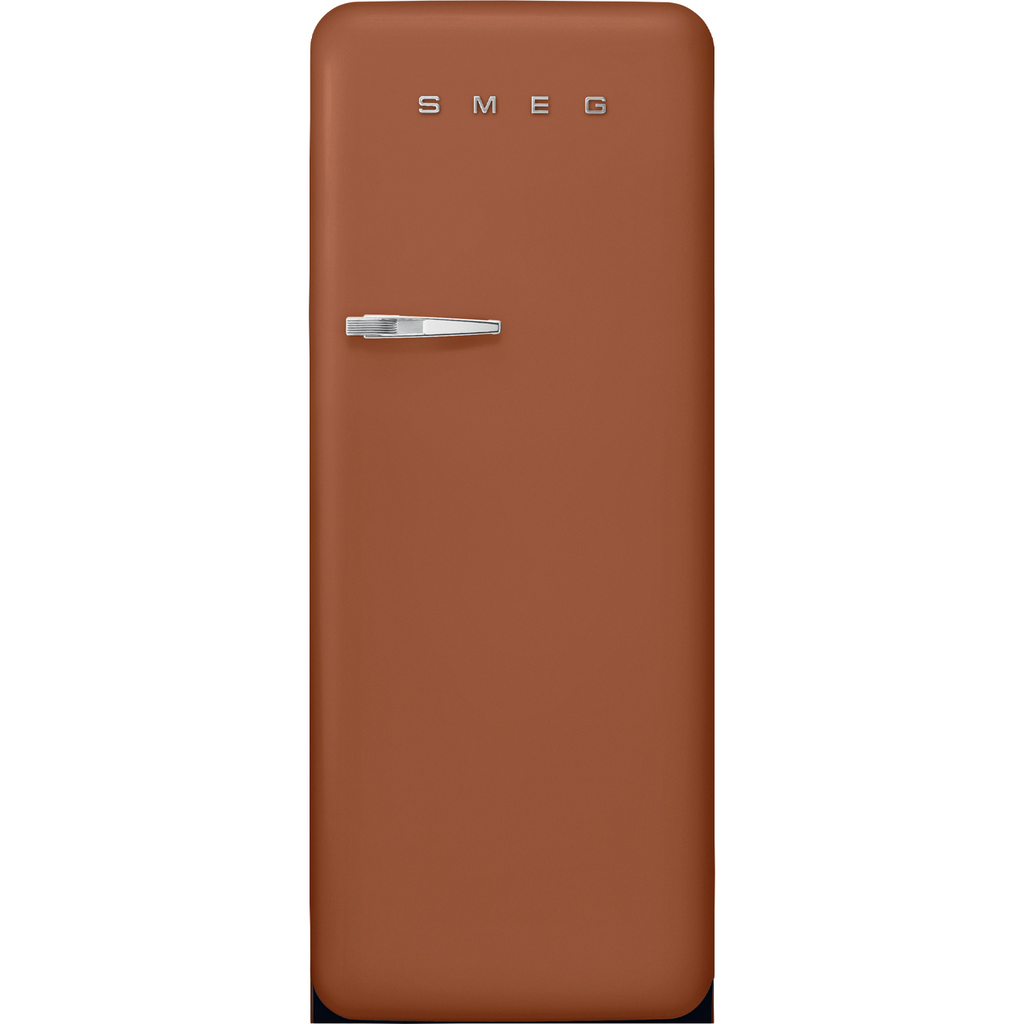 SMEG FAB28 – Vue de face coloris rouille